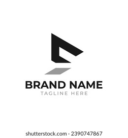 creative trendy letter CS SC initial based abstract icon logo.