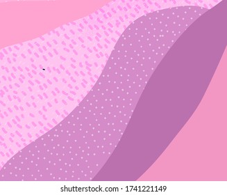 Creative Trendy posters or cards. Wedding and anniversary, birthday, Valentines day and party invitations, covers and decor elements. Hand Drawn textures. Vector illustration