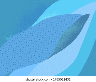 Afiches o tarjetas de moda creativa. Boda y aniversario, cumpleaños, día de San Valentín e invitaciones a fiestas, cubiertas y elementos decorativos. Texturas dibujadas a mano. Ilustración del vector