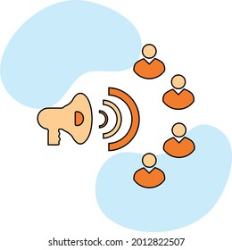 Creative, Trendy Vector Icon Of Persuade For Web And Mobile.