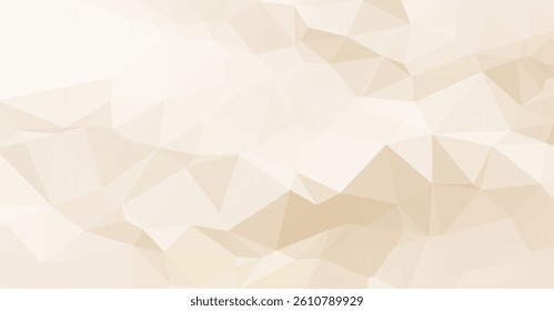 Creative triangle pattern in polygonal style. Vector illustration. Pastel color