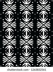 Creative tribal abstract shape vector pattern decorative design for many ideas