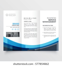 creative trifold brochure design for your business