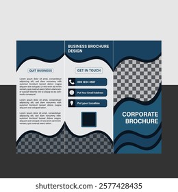 Creative Trifold Design For Business
