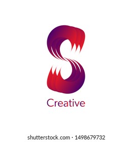 Creative Triple S Letter Logo Icon Design for Business Sign, Identity, Label, Badge. Initial S logo concept