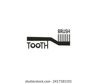 Creative Truth brush with letter logo vector illustration.