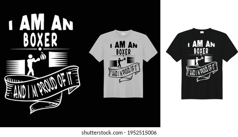 Diseño creativo de camisetas para Boxer
