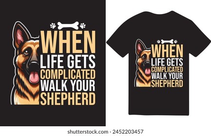 Creative tshirt design, German shepherd, German Shepherd T Shirt, new shirt design, German t shirt, unique tshirt design, dog t shirt design, dog tshirt, us dog tshirt.