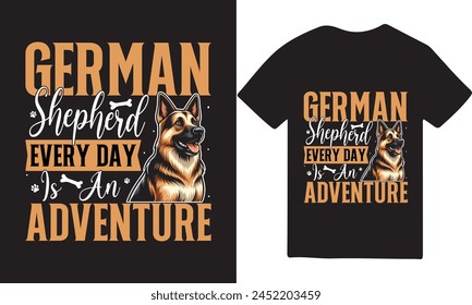 Creative tshirt design, German shepherd, German Shepherd T Shirt, new shirt design, German t shirt, unique tshirt design, dog t shirt design, dog tshirt, us dog tshirt.