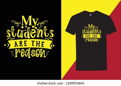 Creative T-shirt design for teachers . high quality t shirt for all teachers 