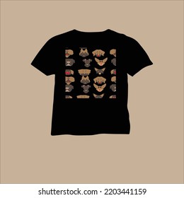 Creative t-shirt design vector files