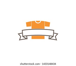 Creative T-shirt Silkscreen Logo Symbol Vector illustration