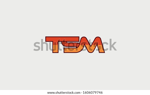 creative tsm logo design template stock vector royalty free 1606079746 shutterstock