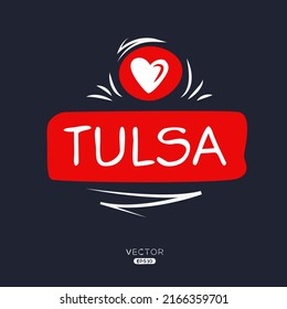 Diseño de amor creativo (ciudad de Tulsa).