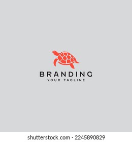Creative Turtle Logo Design Template