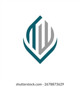 creative TW logo with blue and grey nuances