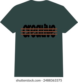 creative typography  black and gray color t shirt | creative typo shirt| creative shirt |