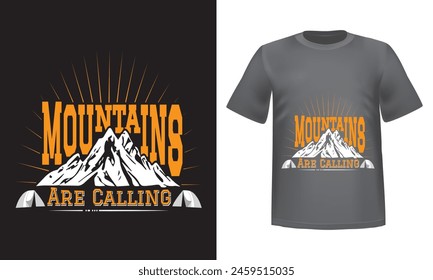 creative typography and graphic Adventure t shirt design.