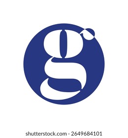 Creative Typography Monogram G Logo Design