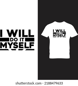 creative typography t shirt design