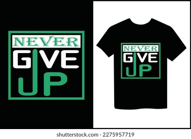 Creative typography t-shirt Design template