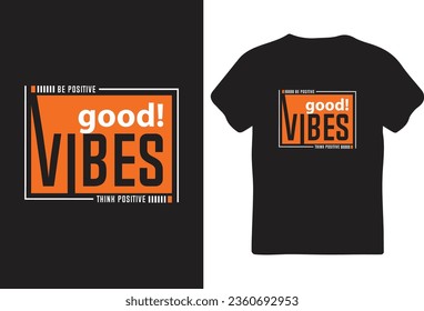 Design-Vorlage für kreative Typografie-T-Shirts