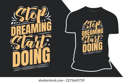 Diseño de camisetas de tipografía creativa, diseño de tipografía vectorial