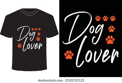 Creative Typography T-shirt Designs Featuring Cats, Dogs, Success