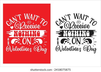 Typografía creativa San Valentín Día de la camiseta Diseño, ideas de diseño de camisetas para el día de San Valentín.