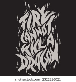 Creative typography  vector hand drown design art by illustration