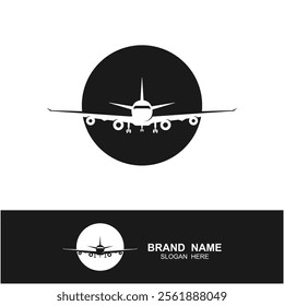 Creative and unique Airplane logo design. logo is suitable for airways industry, travel and brand company