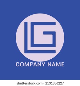 CREATIVE UNIQUE ALPHABET LOGO L G
