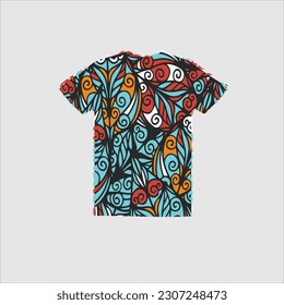 Creative unique best new model pattern t-shirt design vector files.