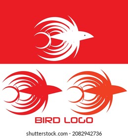 CREATIVE UNIQUE BIRD LOGO DESIGN