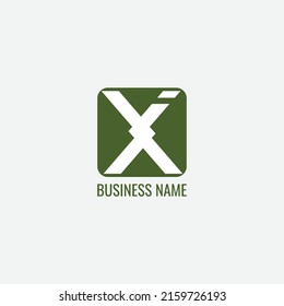 CREATIVE UNIQUE BRAND MINIMALIST LOGO X