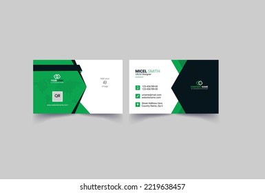 Creative and Unique Business Card Design Templete 