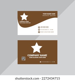 Diseño de tarjetas de visita única creativa