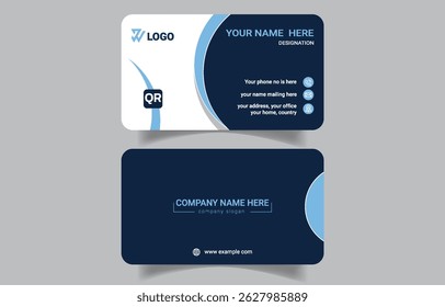 Plantilla única creativa del diseño de la tarjeta de visita