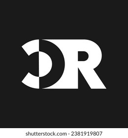 creative and unique CR letter logo for business company