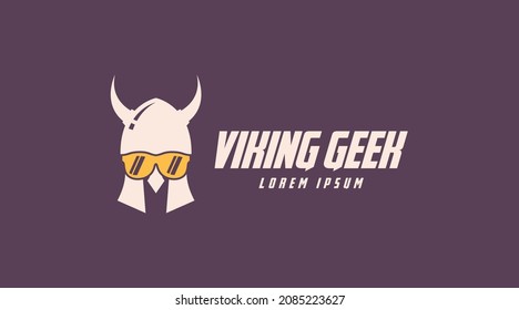 Creative and Unique Geek Logo Concept. Geek People Logo Template