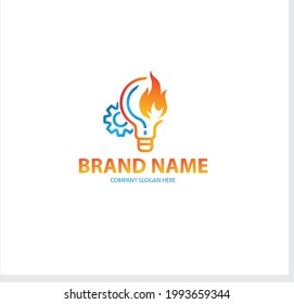Creative unique logo and icon design.
