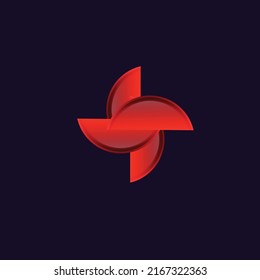 Kreatives, einzigartiges Design für moderne Vektorlogo