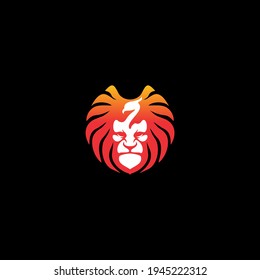 Creative and Unique Phoenix and Lion Logo Concept.