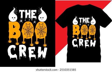 Creative, Unique, Retro, Vintage Halloween T-Shirts, Artwork T-Shirt, Halloween Minimalist T-Shirt, Fully vectore eps file, New design tshirt, Happy halloween tshirt, wicked grandma, boo crew, mammy's