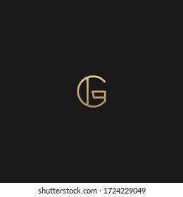 Creative unique stylish G initial based letter icon logo