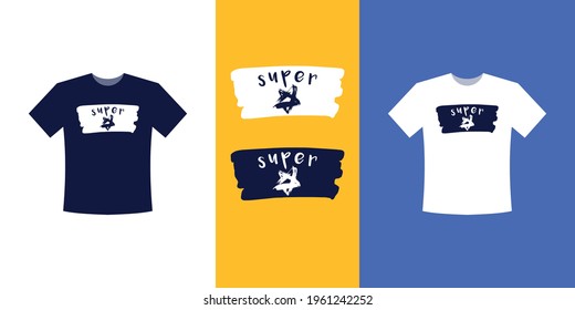 Creative unique stylish t-shirt and apparel abstract design. Vector print, typography, poster. Global swatches.