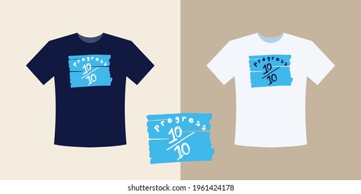 Creative unique stylish t-shirt and apparel abstract design. Vector print, typography, poster. Global swatches.