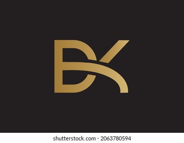Marca de tecnología unida simbólica creativa marca de tecnología conectada KD K DK logotipo de letra inicial basado en el icono