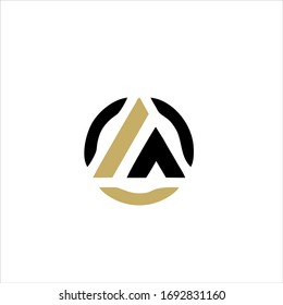Creative unique trendy stylish black and white color MC M initial based letter icon logo