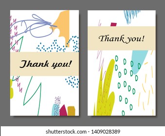 Creative universal artistic cards. Trendy Graphic Design for banner, poster, invitation, cover, placard, brochure, header.